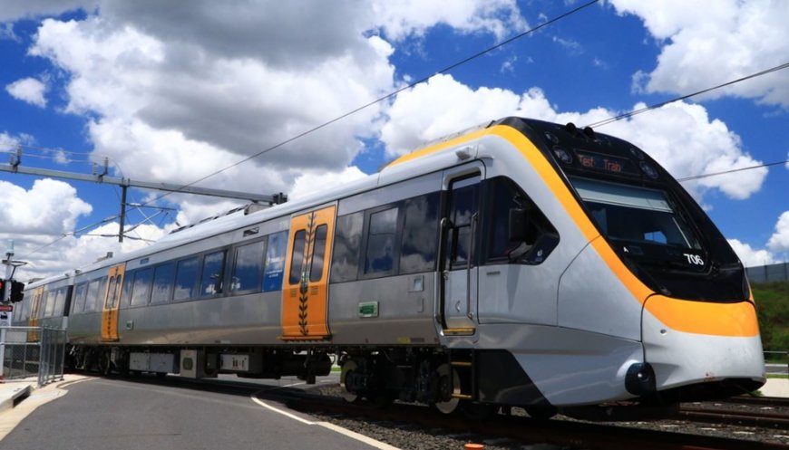 Bombardier celebrates the introduction into passenger service of the final New Generation Rollingstock (NGR) train in Queensland, Australia